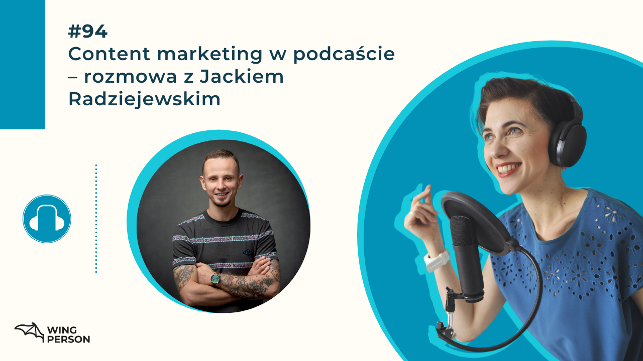 content markieting w podcaście wing person